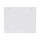 Wall Mounted Medicine Cabinet With Mirror, Storage Cabinet Featuring 6 Open Shelves And Adjustable Interior by HouseOfZazla