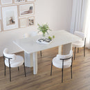 Mid-Century Modern Dining Chair With Curved Backrest by Unique Piece Furniture