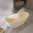 65 Inch Artificial Stone Solid Surface Freestanding Bathroom Bathtub