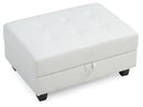 Stylish Storage Contemporary Ottoman by Unique Piece Furniture