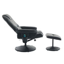 360° Swivel Reclining Chair With Wrapped Base, 5 Point Vibration Massage by HouseOfZazla
