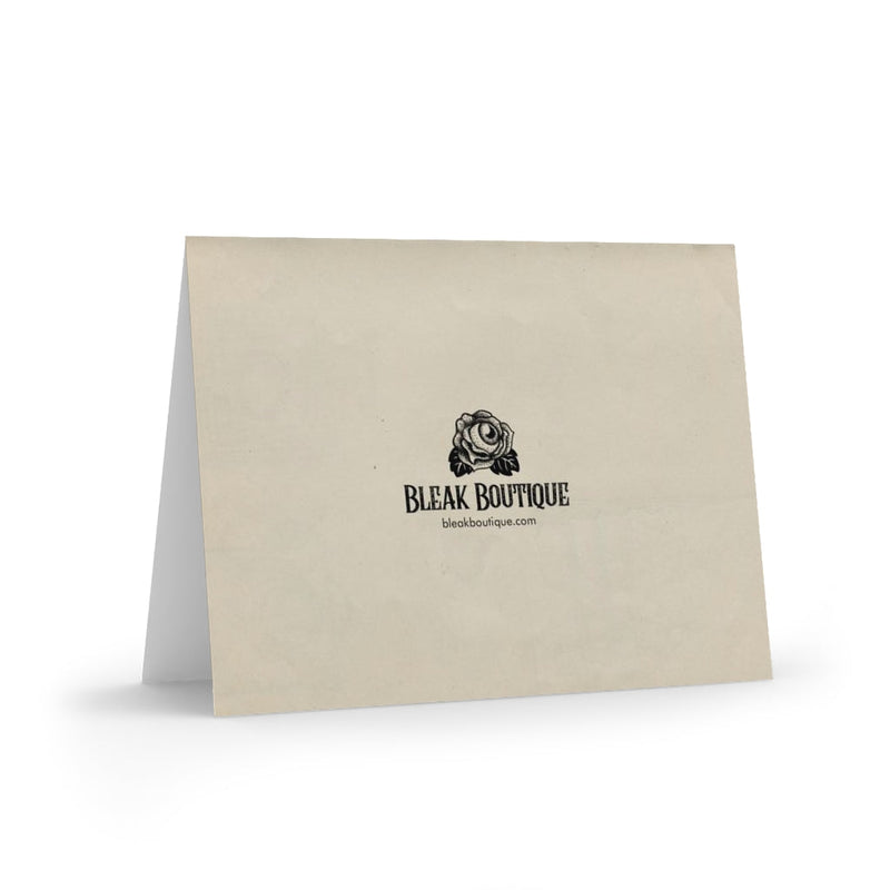 "Attempted Murder" Crow Greeting Card