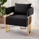 Modern Classic Decorative Chair with Teddy Fleece Upholstery by HouseOfZazla
