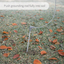 GroundLuxe Grounding Rod w/ 40 Ft Cord