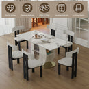Modern Dining Table Set With Storage, Includes Chairs by HouseOfZazla