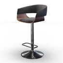 Lowell - Multi-Functional Adjustable Swivel Bar Stool by HouseOfZazla