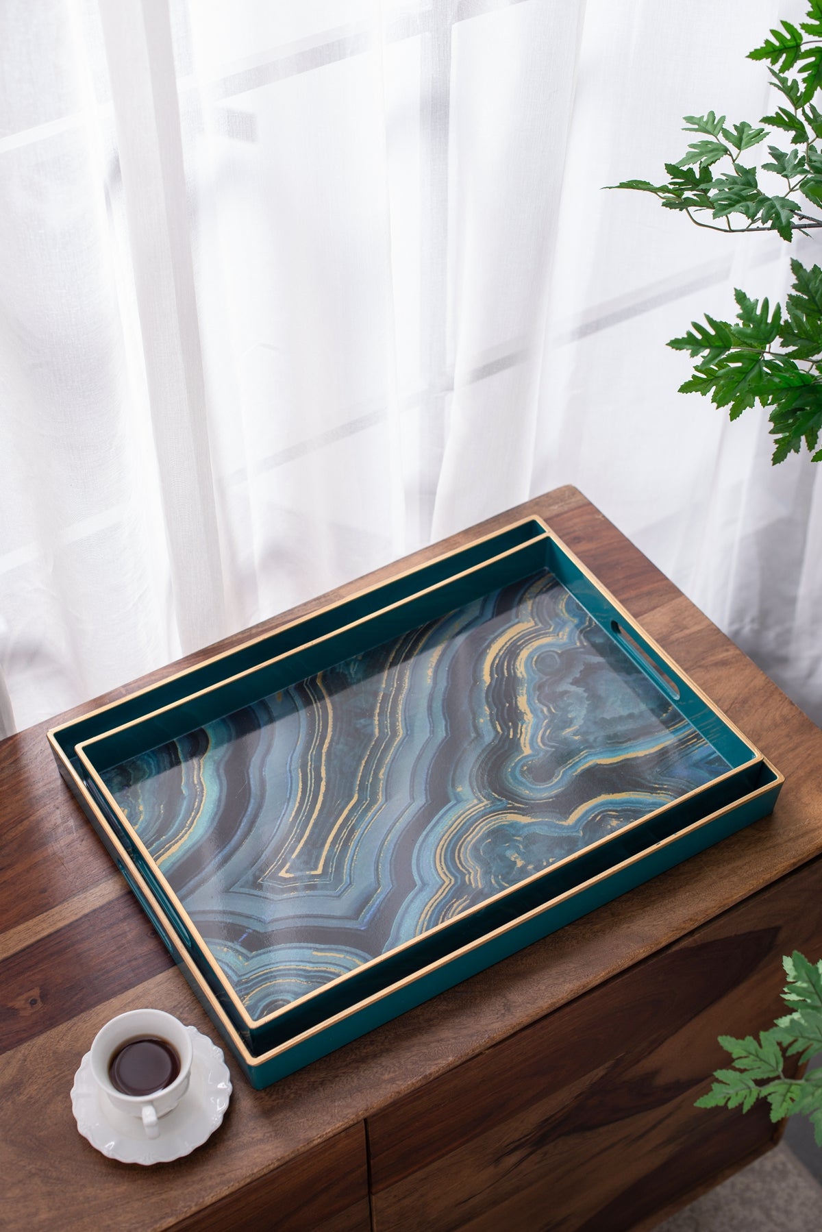 S/2 Effra Rectangular Trays, photo 9 of 10