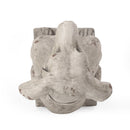MGO Outdoor Dog Statue, Antique White by HouseOfZazla