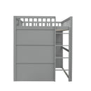Elegant House Loft Bed With Ladder by HouseOfZazla