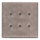 Shay - Large Square Coffee Table Storage Ottoman Mid-Century Style