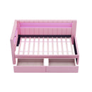 Upholstered Platform Bed With USB Ports And LED Belt by HouseOfZazla
