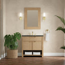 James Martin Solene 36" Single Bathroom Vanity, Seaside Oak