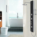 59 Inch Tempered Glass Shower Panel with Hand Shower by LJGDeals