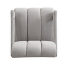 Modern Minimalist Leisure Armchair With L Shaped Armrests by HouseOfZazla