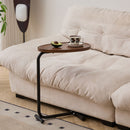 C-Shaped Side Table for Sofa and Bedroom