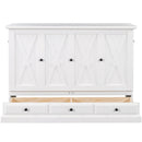 Solid Pine Murphy Bed Chest Cube Cabinet Bed With Charging Station And Large Storage Drawer For Home Office Or Small Room by HouseOfZazla