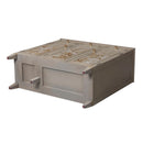 Dauphin - Handpainted Entryway Storage Cabinet - Gray Cashmere by HouseOfZazla