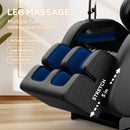 2024 Massage Chair Recliner with Zero Gravity & Full Body Air Pressure