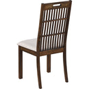 2 Pieces Set Dining Side Chair Rustic Modern Farmhouse Design Retro Design Easy to Assembly