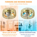 5 PCS Blades Ceiling Fan with Remote Control by HouseOfZazla