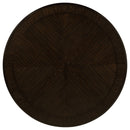 Fulton - 5 Piece Dining Table Set With Upholstered Chairs - Dark Brown by HouseOfZazla