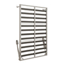 Queen Size Vertical Murphy Wall Cabinet Folding Bed With Automatic Legs - Gray