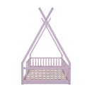 House Shaped Design Bed With Fence by HouseOfZazla