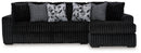 Midnight-Madness - Sectional by Unique Piece Furniture