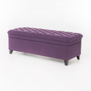 Juliana Storage Ottoman With Birch Legs by HouseOfZazla