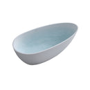 Solid Surface Matte Tub, Freestanding Solid Surface Resin Stone Bathtub, Solid Surface Matte White Soaking Tub, Free Standing Tub With Overflow And Pop-Up Drain - Matte White by HouseOfZazla