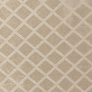 Desiderius - Bench - Beige Fabric, Antique Gold & Hand Paint Brown