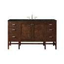 James Martin Addison 60" Single Bathroom Vanity, Mid-Century Acacia