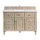 James Martin Lorelai 48" Single Bathroom Vanity, Whitewashed Oak