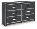 Zuraleus - Six Drawer Dresser by Unique Piece Furniture