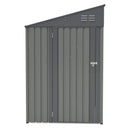 4x7 Foot Lean-To Shed in Olive by HouseOfZazla