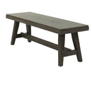 Dining Room Bench - Gray / Gray by HouseOfZazla