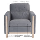 1 Seater Sofa by HouseOfZazla