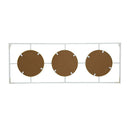 3 Mirror Piece Wall Mirror InRectangular Frame, Home Wall Decor For Bedroom Living Room by HouseOfZazla