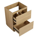 Modern Freestanding Bathroom Vanity Cabinet With Double Drawer