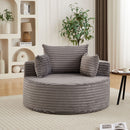 Modern Single Sofa With Backrest Pillow For Living Room by HouseOfZazla