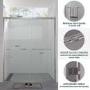 56-60"x74" Aluminum Frame Double Sliding Shower Door by HouseOfZazla