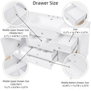 Modern Bathroom Vanity With Sink, Soft Close Drawers