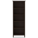 Warm Shaker - 5 Shelf Bookcase
