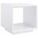 Fletcher - 2 Piece Coffee And End Table Set - Gloss White