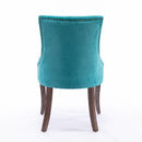 Ultra - Side Dining Chair, Nail Head (Set of 2) by Unique Piece Furniture