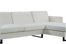 Walker Edison | Linen Sectional Sofa with Chaise