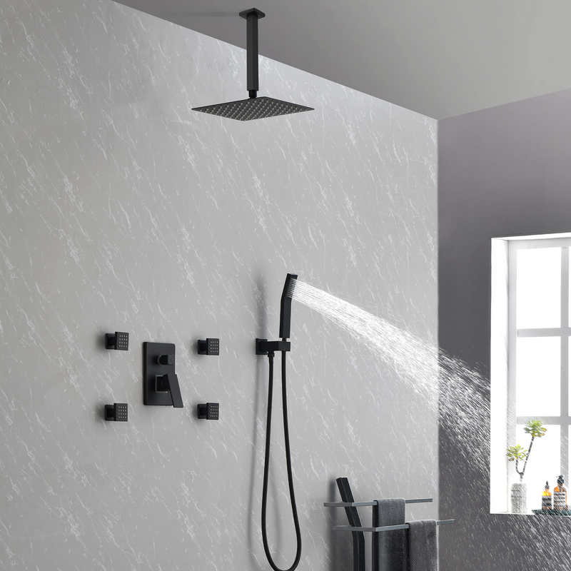 10-Inch Matte Shower System, photo 2 of 2