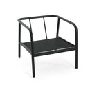 Leora Modern Minimalist Round Tube Sofa Chair with Cushions