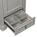 Bathroom Vanity With Sink, Soft Close Door, Adjustable U-Shaped Shelf