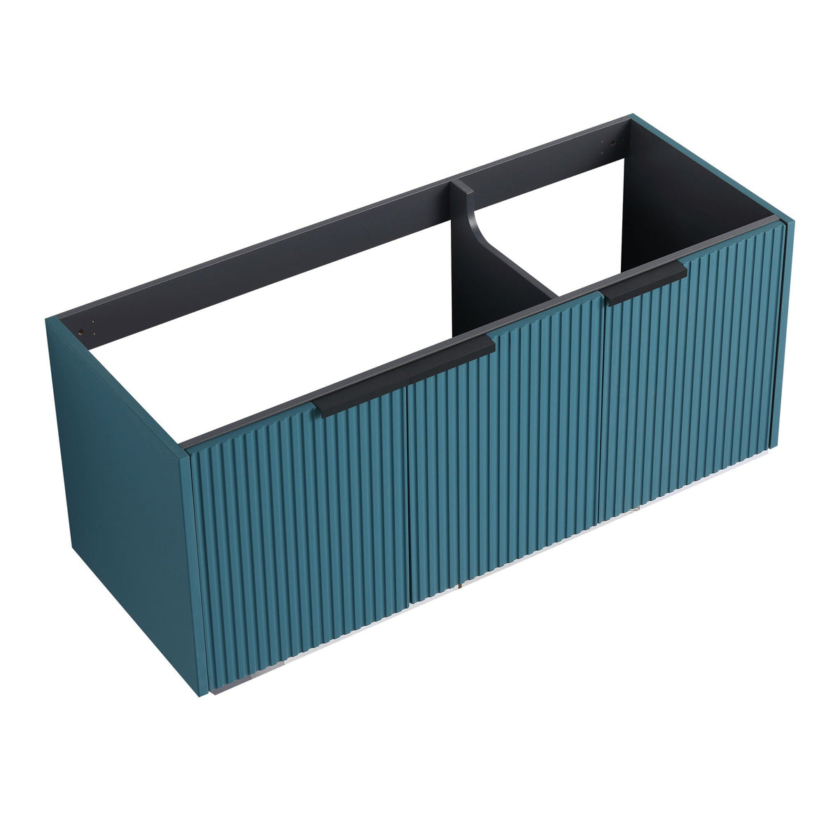 Contemporary Wall Mounted Bathroom Vanity With Soft Close Doors, photo 11 of 12
